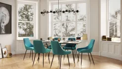 Pendel Scala Klot - Taklampa Svart/Glas 150 cm - KARE Design