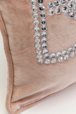 Prydnadskudde Beads Bitch - Rosa, 60x35cm - KARE Design
