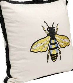 Prydnadskudde Bee - Vit, 45x45cm - KARE Design