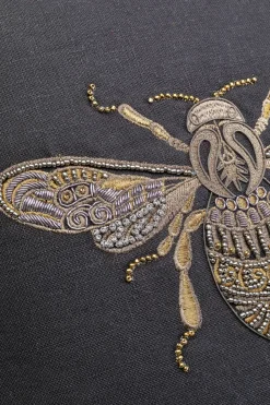Prydnadskudde Glitter Bee - bi, 40x40cm - KARE Design