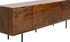 Ravello Sideboard - Lågt Skåp med 4 Dörrar, 68x200cm - KARE Design