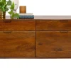 Ravello Sideboard - Lågt Skåp med 2 Dörrar/2 Lådor, 68x140cm - KARE Design
