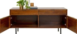 Ravello Sideboard - Lågt Skåp med 2 Dörrar/2 Lådor, 68x140cm - KARE Design