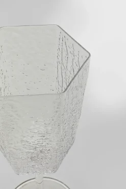 Rödvinsglas Cascata - Klarglas - KARE Design