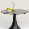 Runt Bord Grande Possibilita - Svart glas/Svart Ø110cm - KARE Design