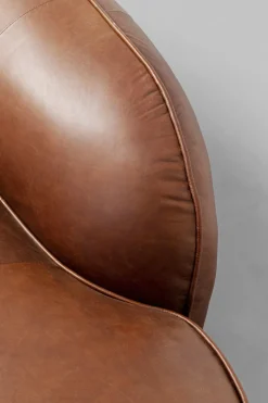 Schäslong Wonder Brunt Läder, 252cm - KARE Design