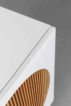 Sideboard Atomic - Natur/Vit, 183x76cm - KARE Design