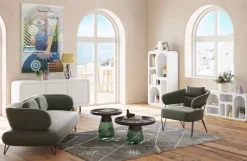 Sideboard Bonita - Vit, 160x75cm - KARE Design