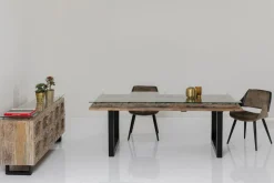 Sideboard Kalif - Trä Antik Patina 2 Dörrar/2 Lådor, 70x160cm - KARE Design