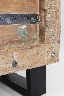 Sideboard Kalif - Trä Antik Patina 2 Dörrar/2 Lådor, 70x160cm - KARE Design