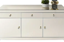 Sideboard Luxury - Champagnefärgat Spegelglas 3 Dörrar/3 Lådor, 77x140,5cm - KARE Design
