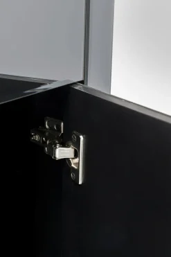 Sideboard Luxury - Grå Spegelglas 3 Dörrar/3 Lådor, 77x140,5cm - KARE Design