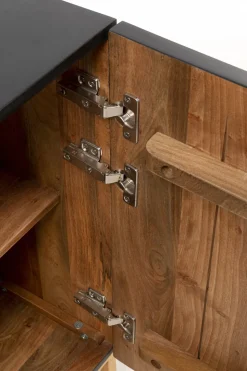 Sideboard Madeira - Mörkt Trä, 177x75cm - KARE Design