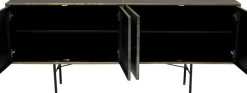 Sideboard Mancha - Lågt Skåp med 4 Dörrar, 77x183cm - KARE Design