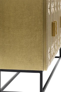 Sideboard Marrakesh Guld - 4 Dörrar, 160x80cm - KARE Design