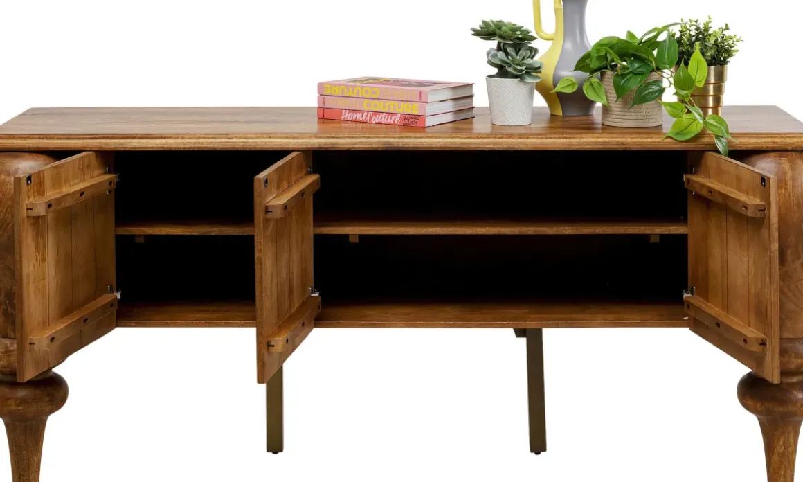 Sideboard Muse - I Mango Trä, 200x88cm - KARE Design