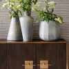 Sideboard Osaka - Mörkt Trä/Borstad Mässing, 4 Dörrar - KARE Design