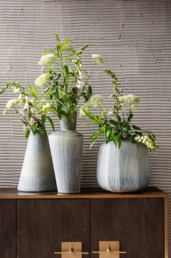 Sideboard Osaka - Mörkt Trä/Borstad Mässing, 4 Dörrar - KARE Design