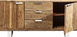 Sideboard Rustico - Rustikt Trä 2 Dörrar/3 Lådor, 75x160cm - KARE Design