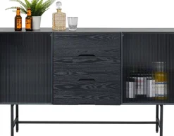 Sideboard San Diego - 3 lådor/2 dörrar, 150x90cm - KARE Design