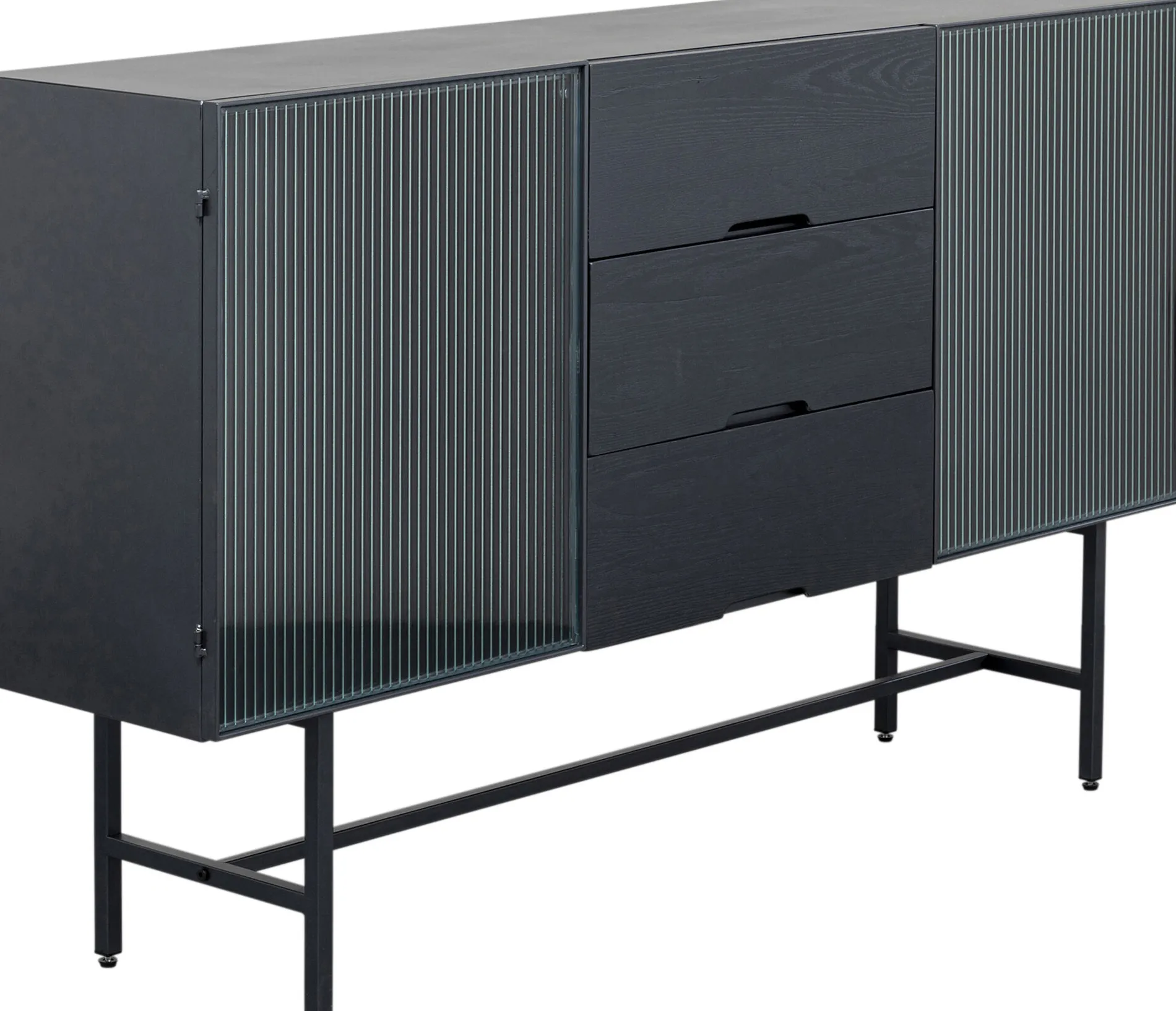 Sideboard San Diego - 3 lådor/2 dörrar, 150x90cm - KARE Design