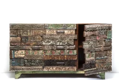 Sideboard Shanti Puzzle - 2 dörrar/3 lådor - KARE Design