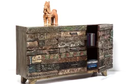 Sideboard Shanti Puzzle - 2 dörrar/3 lådor - KARE Design