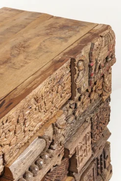 Sideboard Shanti Puzzle - Rustikt Trä 2 Dörrar/3 Lådor, 90x160cm - KARE Design