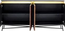 Sideboard - Skänk Catalina - Mörkt trä, 160x86cm - KARE Design