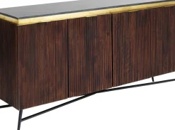 Sideboard - Skänk Catalina - Mörkt trä, 160x86cm - KARE Design