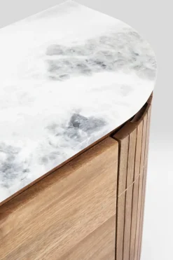 Sideboard - Skänk Grace - Trä/Marmor/Guld - KARE Design