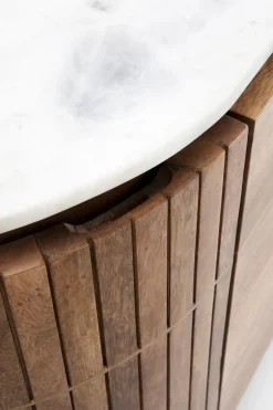 Sideboard - Skänk Grace - Trä/Marmor/Guld - KARE Design