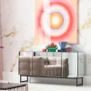 Sideboard Soran - Svart, 160x45cm - KARE Design