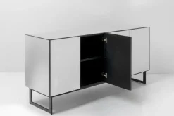 Sideboard Soran - Svart, 160x45cm - KARE Design