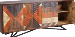 Sideboard Tomahawk - Etno Mönster 4 Dörrar, 75x177cm - KARE Design