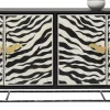 Sideboard Zebra - 4 Dörrar, 160x80cm - KARE Design