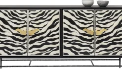 Sideboard Zebra - 4 Dörrar, 160x80cm - KARE Design