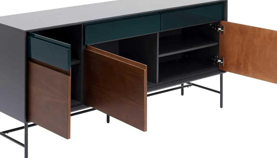 Sidoboard Selina, 3 Dörrar/2 Lådor - KARE Design