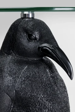 Sidobord Animal Ms Penguin - Litet bord Ø32cm - KARE Design