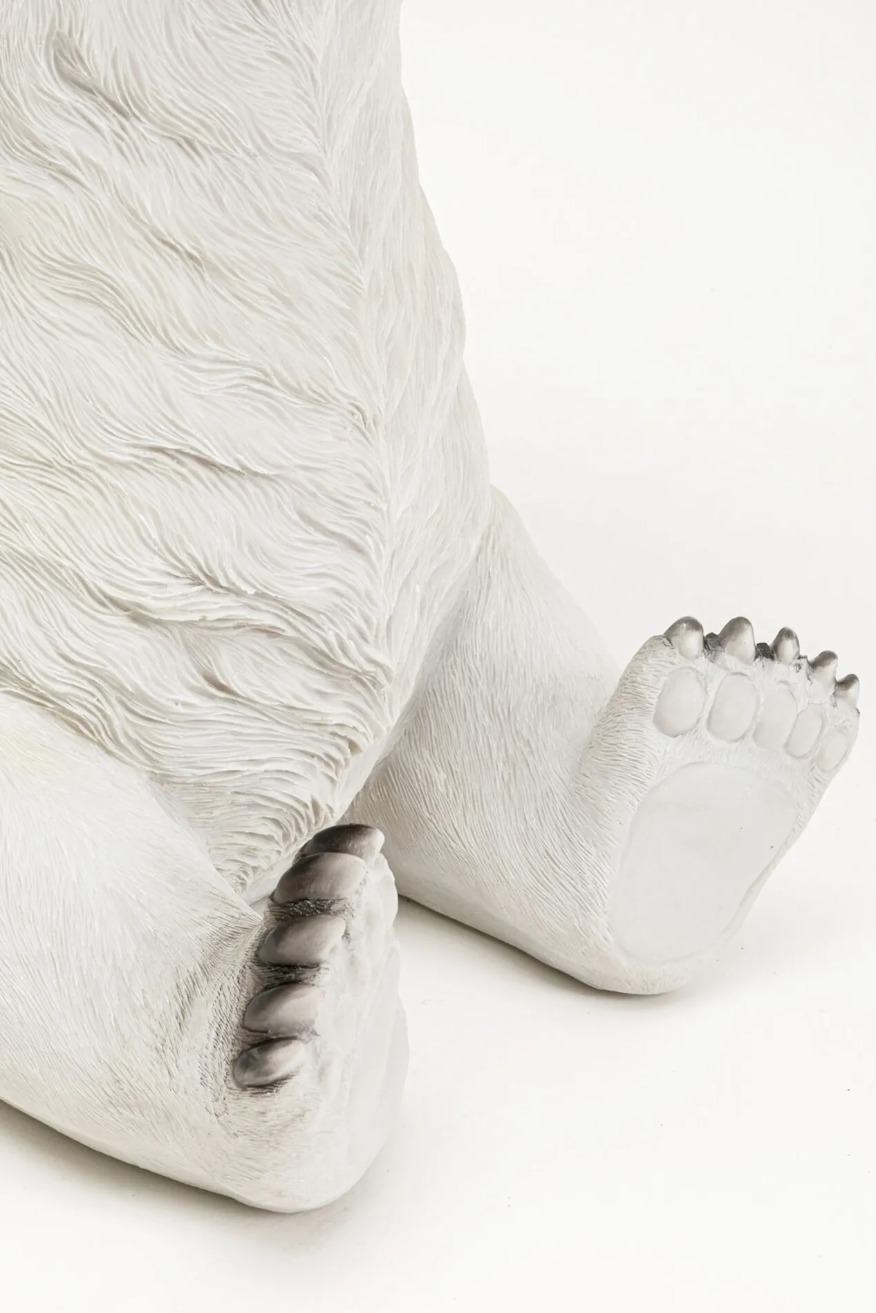 Sidobord Animal Polar Bear - Bord med Isbjörn, Ø37cm - KARE Design