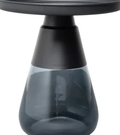Sidobord Bottiglia Smoke - Mörkgrå, Ø50cm - KARE Design