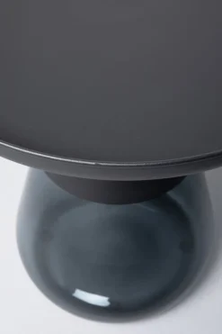 Sidobord Bottiglia Smoke - Mörkgrå, Ø50cm - KARE Design
