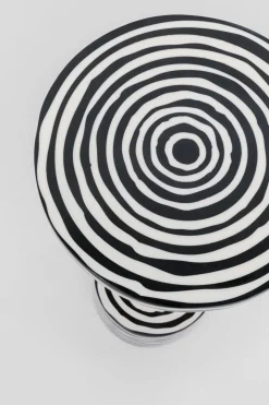 Sidobord Domero Swirl Ø25cm - KARE Design