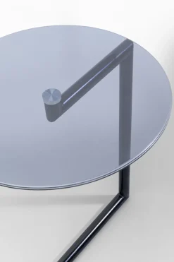 Sidobord Easy Living - Svart Ø46cm - KARE Design