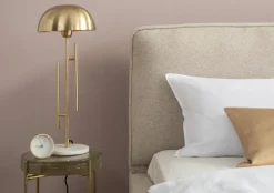 Sidobord Ice Dubbel - Glas/Guld Ø30 - KARE Design
