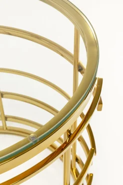 Sidobord Jupiter Guld Ø55cm - KARE Design