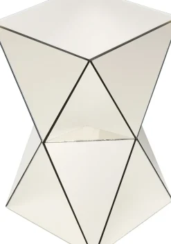 Sidobord Luxury Triangle - Champagnefärgat Spegelglas - KARE Design