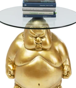 Sidobord Monk - Guld, Ø54cm - KARE Design