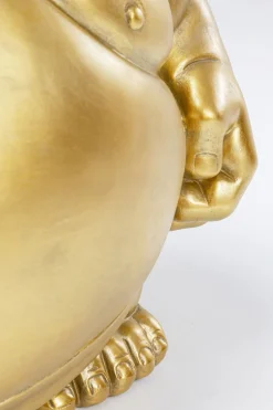 Sidobord Monk - Guld, Ø54cm - KARE Design