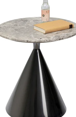 Sidobord Rita - Svart, Ø50cm - KARE Design